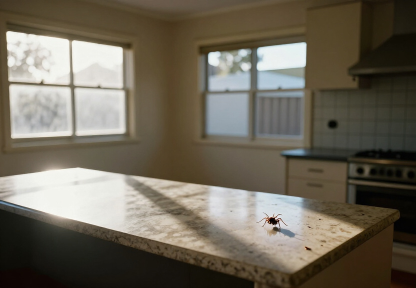 Termite damage in Ashcroft property before treatment